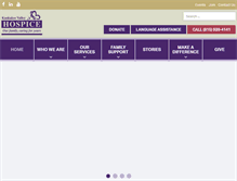 Tablet Screenshot of hkvcares.org